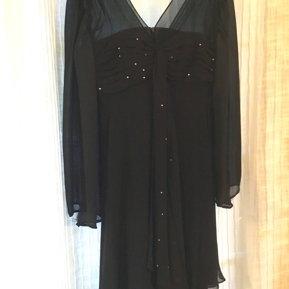 Dress with sparkle